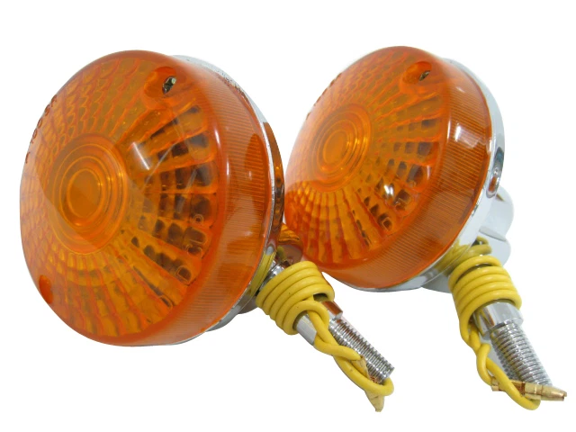 SUZUKI RV50 RV75 RV90 RV125 VAN VAN RV FRONT + REAR SIGNAL 4PCS 6V (CB) - Image 3 of 4