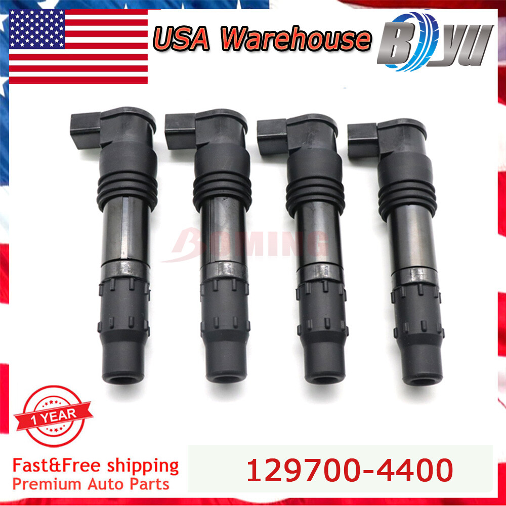 22.しめ縄 1297004400 New 4X Ignition Coil For Suzuki GSXR 600 750 1000