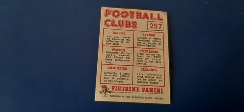 Figurine Panini Football Clubs 1975 con velina - Scegli dall'elenco - Zdjęcie 345 z 421