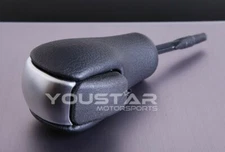 UK Seller Genuine Leather Satin SILVER Shift Knob for BMW 1 3 Ser E81 E90 E91 Z4