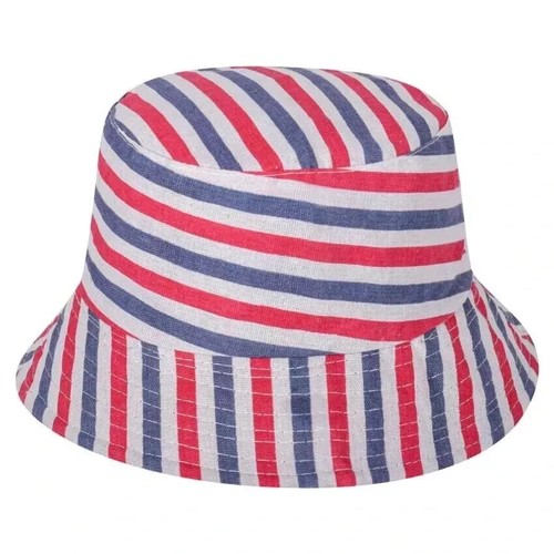 Adult Unisex Bucket Hat Cotton Fisherman Sun Cap Summer Beach Fishing Festival - Picture 6 of 6
