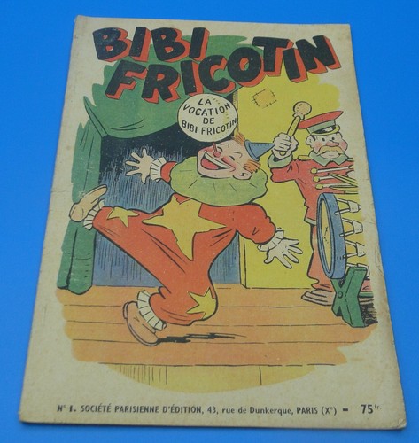 Bande Dessinee Comic Bibi Fricotin 2eme Series No 1 B Of After Guerre Ebay