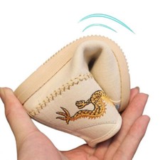 Toddler Boys Hanfu Shoes Chinese Dragon Embroidery Cotton Boots Furry Lined