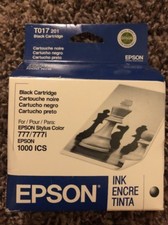 Epson Ink Black Cartridge For Epson Stylus Color 777 777i 1000 ICS T017 201