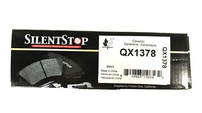 Silent Stop Brake Pad Set QX1378 NOS | eBay