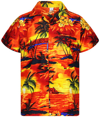 Funky Hawaiihemd Surf Multi Hawaiian Shirt Unisex