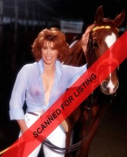 The Girl from U.N.C.L.E. Stefanie Powers in sheer shirt 8x10 PHOTO #8975