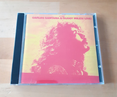 CARLOS SANTANA & BUDDY MILES  - Live! * CD * 1972 Columbia * Latin Jazz Rock