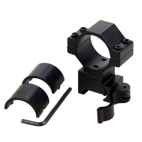Scope Mount 1" 25.4mm Ring Adapter 20mm Picatinny Rail Bracket for Rifle Airsoft - Picture 11 of 39