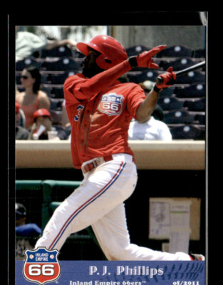 PJ Phillips 2011 Inland Empire 66ers Team Set