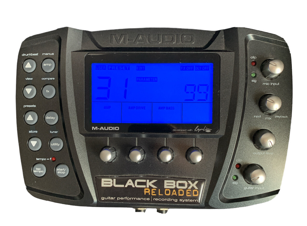 M Audio BLACK BOX 動作品 M-Audio Black Box Guitar Multi Effects Processor | Guitar Center
