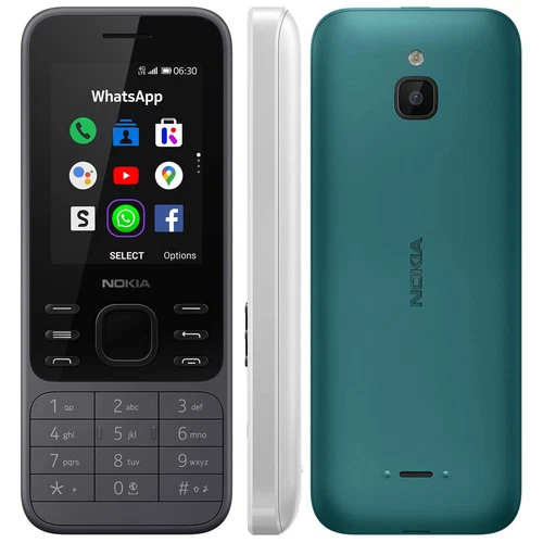 Original Nokia 6300 4G LTE Cell Phone 3 Color Unlocked Dual SIM KaiOS SmartPhone