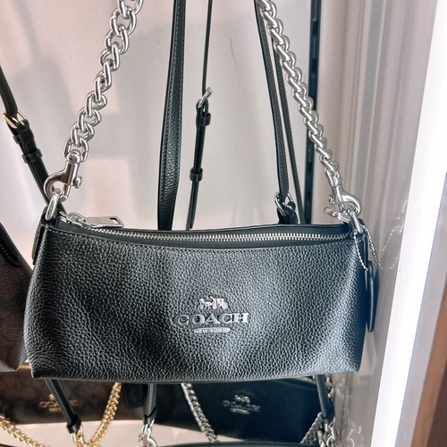 NWT Coach Charlotte Shoulder Bag In Signature Canvas CL656/CL405 - Picture 54 of 61