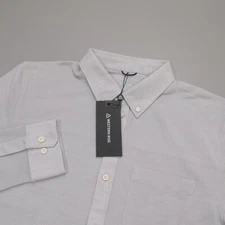 Western Rise Slim Fit Limitless Merino Wool Button Down Shirt Wicking Smoke
