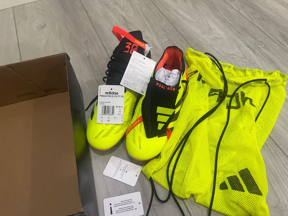 adidas Predator エリート 30 New Adidas Predator 30 Elite FT FG Tease Men's U.S. Size 7 | eBay