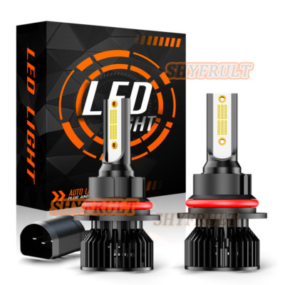 2-Side  9007 LED Headlight For Mitsubishi Endeavor 2006-2011 High/Low Beam Bulbs