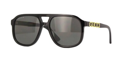Gucci Women Sunglasses Black Grey Polarized Pilot GG1188S 001 BRAND NEW Amazon.com: Gucci GG1188S 001 Black/Grey Pilot Polarized  main image 4