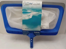 Flowclear AquaRake Pool Leaf Skimmer with Mesh Netting 20" x 9"
