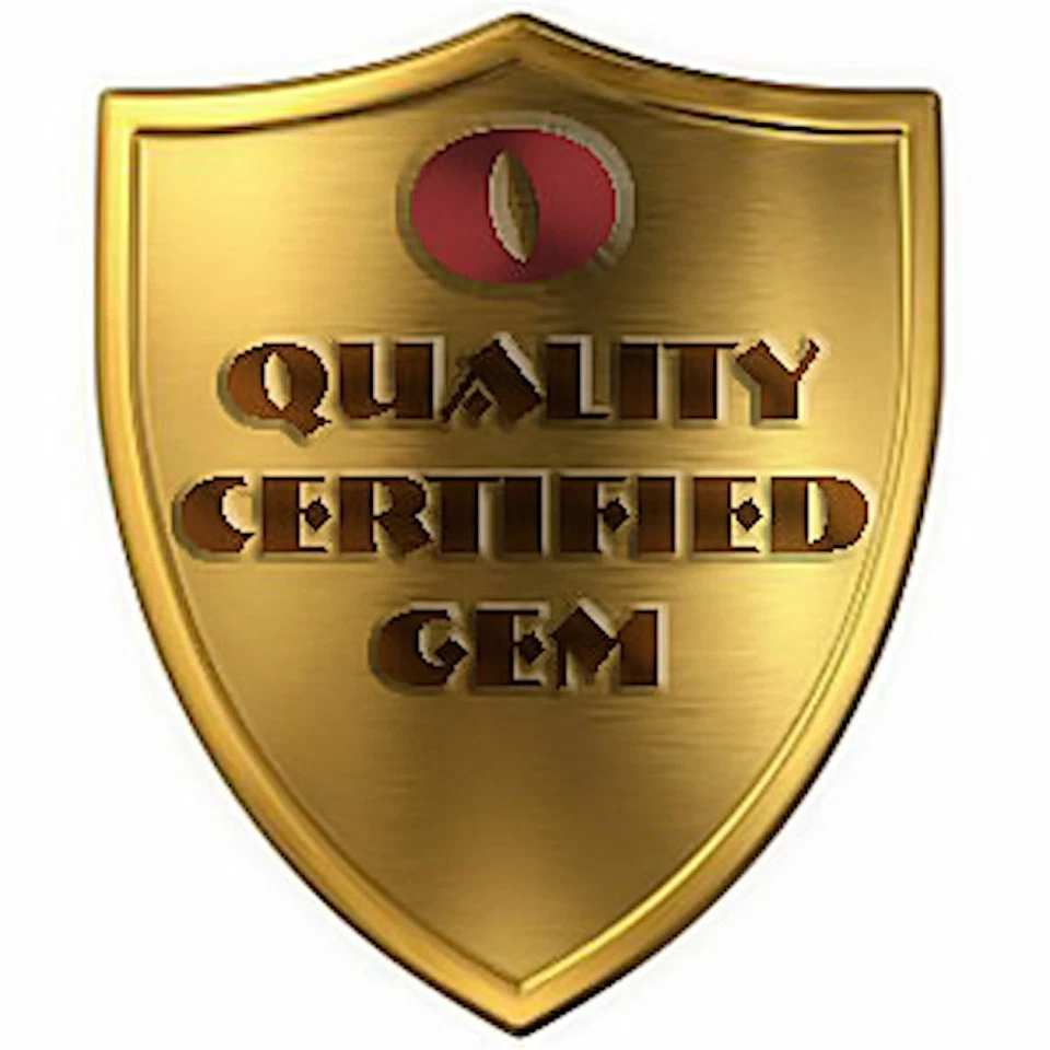 Piedras preciosas sueltas facetadas esmeralda redondas, ovaladas y de zincite creadas en laboratorio corte fino AA+ Foto 3 de 3