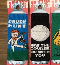 Freaker Koozie Bottle Insulator Beer Sweater May the Course Be With You Golf
