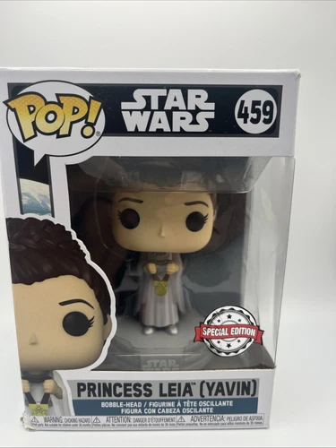 Used Funko Pop! Vinyl: Star Wars - Princess Leia (Yavin) - Amazon (AM)