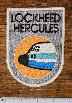 Vintage Lockheed Martin C-130 Hercules Pilot Shoulder Patch 