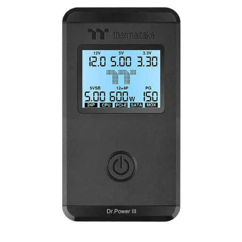 Thermaltake Dr. Power III LCD Display Power Supply Tester, AC-069-OO1NAN-A1