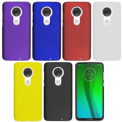 For Motorola Moto G7 G7Plus Thin Matte Rubberized hard case back Shell cover