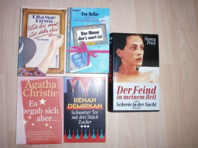 5 Bücher Wie du mir / Der Mann ders wert ist / Es begab sich / Schwarzer Tee