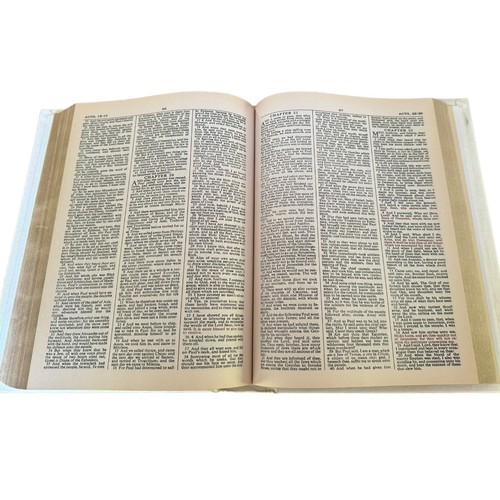 Holy Bible Hardcover Oversized Red Letter Edition Coca Cola Gift Home New - Picture 18 of 18