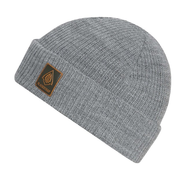 BlackStrap Tread Acrylic Beanie Unisex Solid Gray New PB8443 BlackStrap Tread Acrylic Beanie Unisex Solid Gray New PB8443