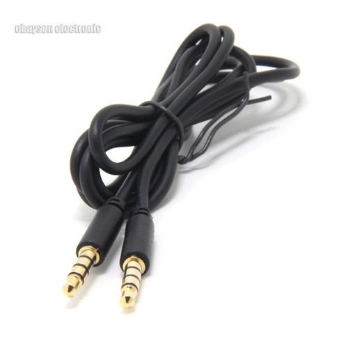 3.5mm Screen-to-screen Audio Video AV Cable Cord Dual Screen Portable DVD Player - Zdjęcie 3 z 3