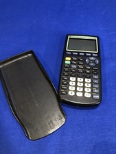 Back To School Texas Instruments TI-83 Plus Graphing Calculator With Cover NICE 