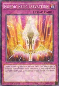 Nordic Relic Laevateinn - BP03-EN221 - Shatterfoil - 1st Edition x3 - Near Mint