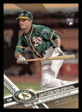 2017 Topps Update Jaycob Brugman /49 Oakland Athletics #US187