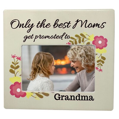 Grandmother Picture Frame - Only the Best Moms Get Promoted to Grandma #2371