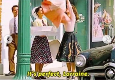 50s Vtg Giraffe Skirt *As Seen In BACK TO THE FUTURE 2* Novelty