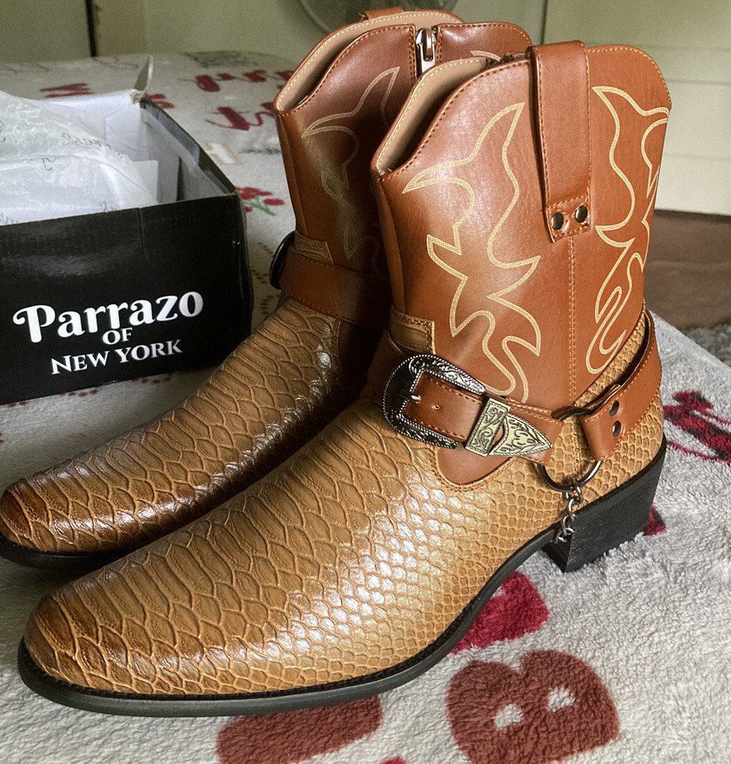 Western Cowboy Boots Parazzo NY Box 