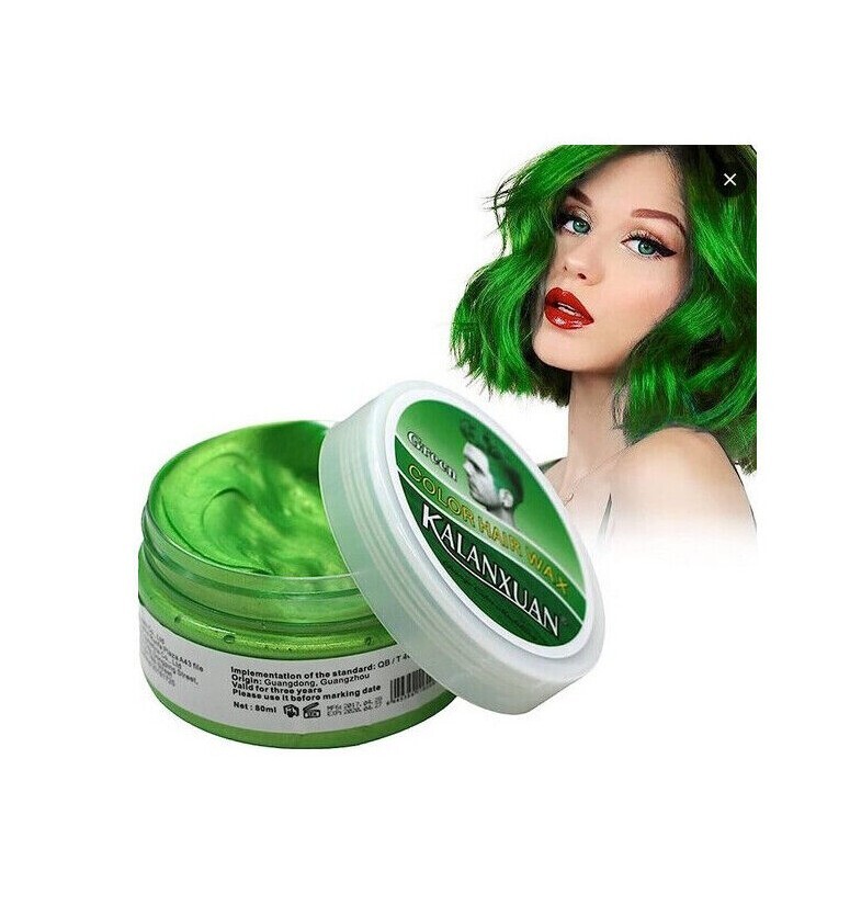 Kalanxuan Chocolate Color Hair Wax Semipermanent Dye Clear Lines Easy Cleanup eBay