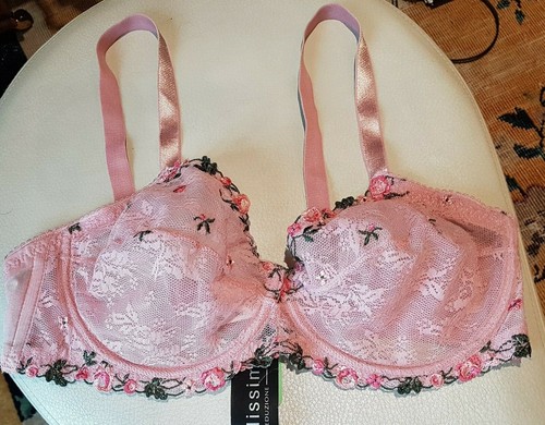 Verdissima Antique Rose Lace CHERISH Soft Cup U/W Full Cup Bra 36D - 第 16/21 張圖片