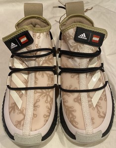 ADIDAS SIZE:11K X LEGO® SPORT MID SHOES SNEAKERS COLOR:Beige and Black |  eBay