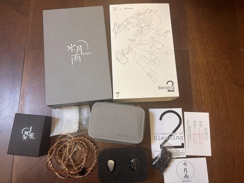 Moondrop Blessing 2 Mizutsukiame Limited illustration Edition Earphone r# 