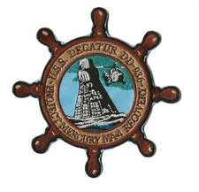USS Decatur DD-936 NASA Mercury 4 MA4 space recovery ship task force patch