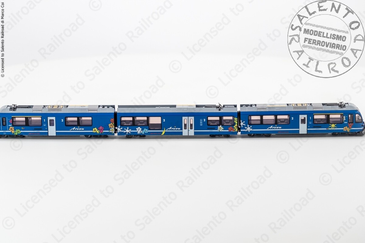 鉄道模型 KATO RhB Allegra ABe 8/12 Arosa 3500 N Scale NOCH 3