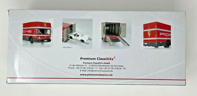 Premium ClassiXXs Mercedes Race Transport Martini Porsche EBBRO