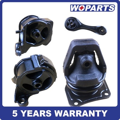 4PCS Engine Motor Trans Mount Set Fit For 1990-1993 Honda Accord 2.2L Manual