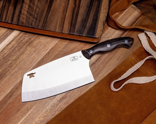 Buck November 2024 BOTM 948 Vegetable Cleaver - Ebony Wood - 12C27M Stainless - Picture 5 of 5