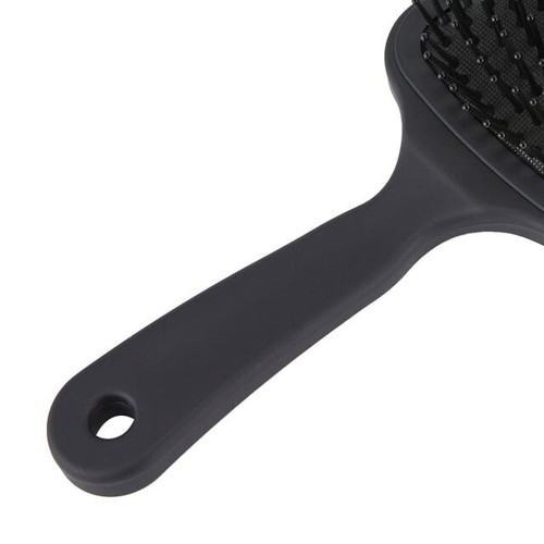 Large Paddle hair brush black metal Bristles for Wet and Dry Hair - Picture 4 of 6