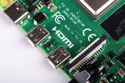 Raspberry Pi 4 Modell B (ARM Cortex-A72, 1,50GHz, 4GB RAM) (NEU & OVP) - Bild 5 von 6