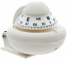 Ritchie X-10W-M RitchieSport Compass - Bracket Mount - White